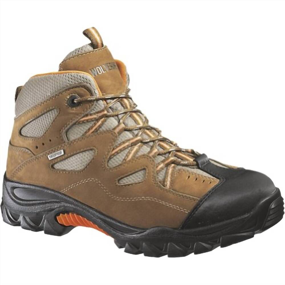 NEW WOLVERINE men's durant waterproof steel-toe work boot in light brown